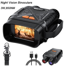1080P Night Vision Binoculars 10x Digital 800m Full Dark Night Vision Telescope Goggles 2.8inch Large Screen for Camping