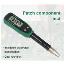 Intelligentes SMD-Tester-Multimeter mit automatischer Bereichswahl, Kapazitäts-, Widerstands- und Diodenmessung, drehbarer Pinzette und LCD-Anzeige