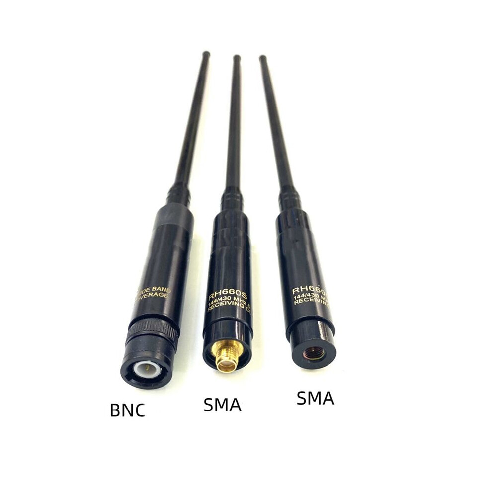 Walkie Talkie Antenna 144/ 430Mhz Antenna High Gain Telescopic Antenna Sma-Female Antennas For Baofeng/Yaesu/Tyt 4852367085864