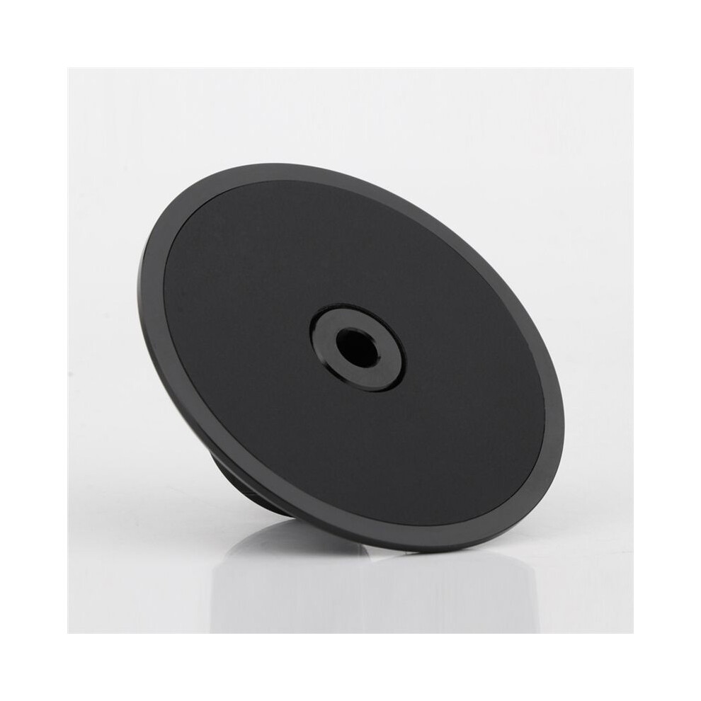 Vinyl Turntable Weight Metal Disc Stabilizer Vibration Reducer Record Clamp Turntables Black 4852693569427