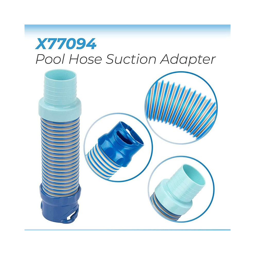 4Pcs X77094 Pool Vacuum Hose Adapter For Zodiac Mx6 Mx8 Pool Cleaner, Swimming Pool Suction Adapter Leaf Hose Adaptor 4852367030086