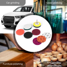 21-teiliges Set 3-Zoll-DIY-Autolichter-Set, Auto-Polier- und Scheuertuchset, Scheinwerfer-Reparaturset, Schleifpapier