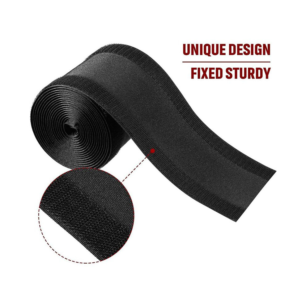 Photos - Cable (video, audio, USB) 6X Cable Grip Floor Cable Cover Cords Cable Protector Cable Management Only for Commercial Office Carpet (Black,10 Feet)