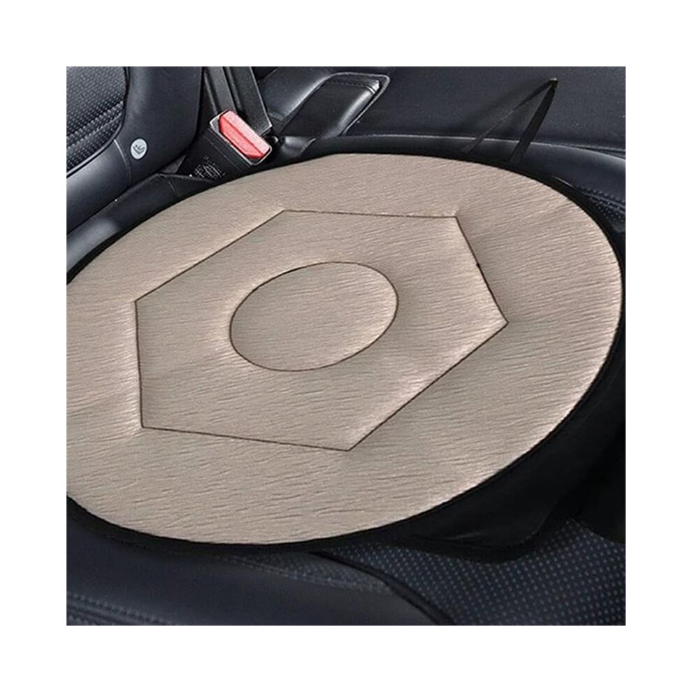 Spactz Car Swivel Seat Cushion, Convenient For Elderly And Pregnant Women To Get On And Off The Car, Home Seat Cushion