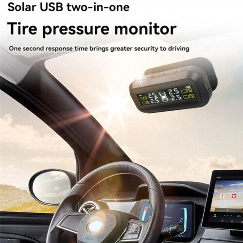 RV/Trailer Däcktrycksövervakningssystem, RV TPMS med 4 Externa Sensorer 1