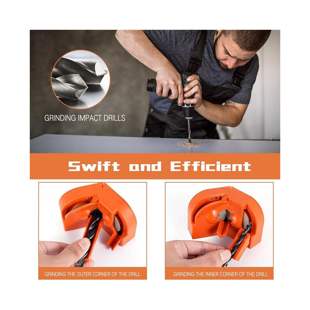 Drill Bit Sharpener - Electric Grinding Sharpener Tool For All Bits Including Twist Bits,Carbide,Knives And Scissors 4851514197696