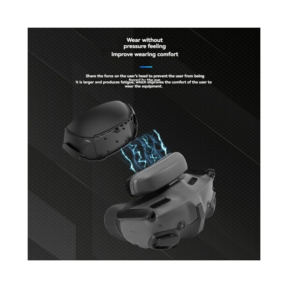 Vr Kit For Dji Goggles 3 Flying Glasses Forehead Headrest Mask For Avata 2 Crossover Accessories 4852367090295