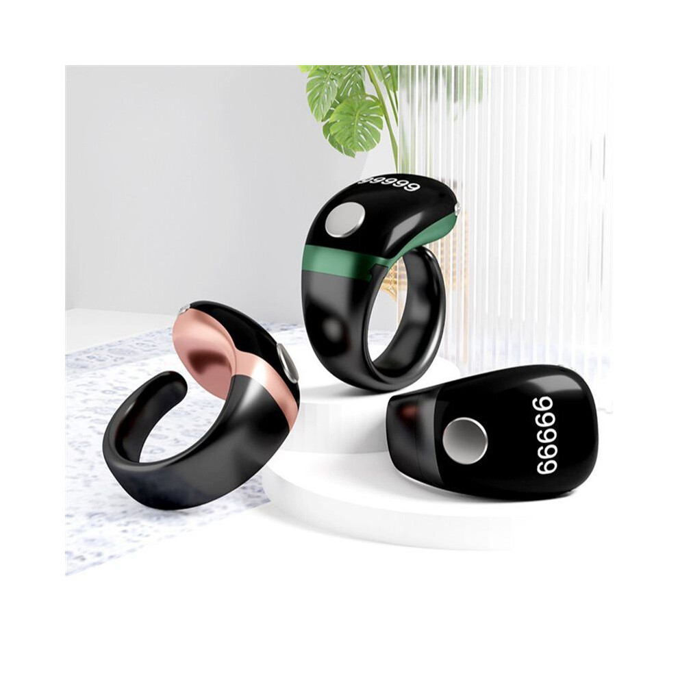 Digital Finger Counter Intelligent App Counting Type-C Rechargeable Smart Ring Ble Electronic Counter Rose Gold 4852693550463