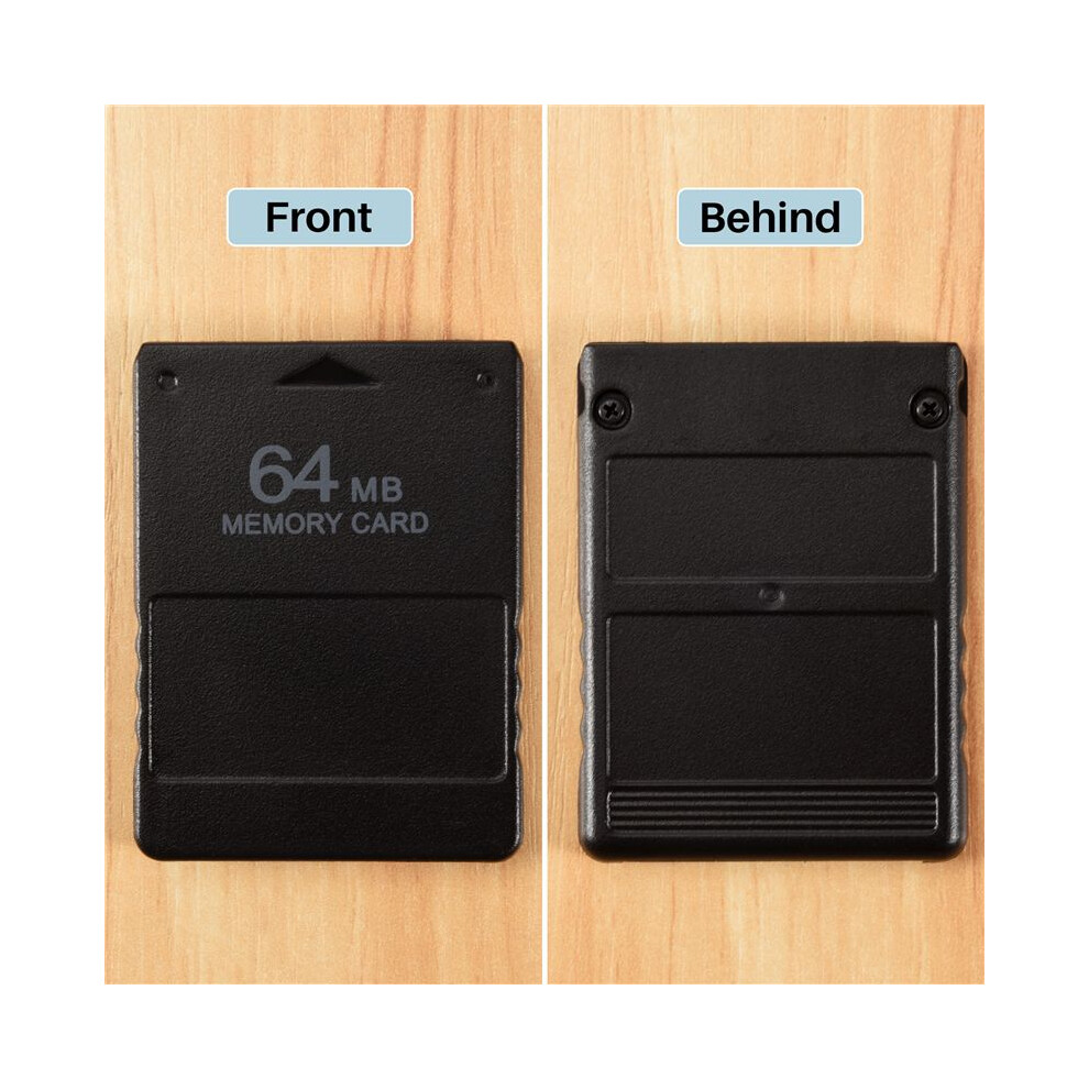 New 64Mb Memory Save Card For Playstation 2 Ps2 Console Game 4852537391535