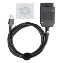 HEX V2 VAG USB Scanner Tool Cable V24.7 V23.3 ATMEGA162 FT23 5054 V23.11 OBD2 Diagnostic Scanner for Portuguese