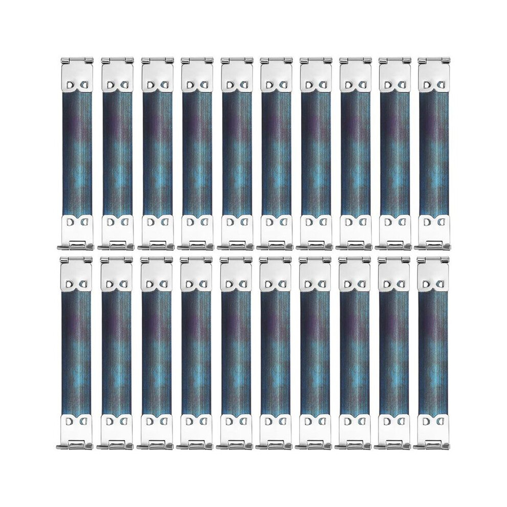 20Pcs Metal Internal Flex Frames Kiss Clasp, Purse Frame Coin Handbag Hinges Clip Bag Kiss Lock Purse Frame 6031461066582