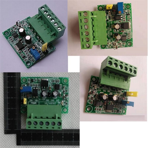1-3KHZ PWM 0-10V Signal to Voltage Converter Module Digital Analog Board Voltage Converter Conversion Tools 1