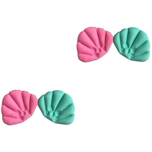 4Pièces Oreiller De Bain Gonflable Fixation Ventouse Pour Détente 2