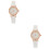 2Pièces Femme Quartz Élégante Pour 6