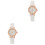 2Pièces Femme Quartz Élégante Pour 3