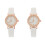 2Pièces Femme Quartz Élégante Pour 2