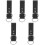 5Pièces Ceintures Noir Cuir Accessoire Médiéval Pour Jupe Renaissance 6