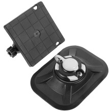 1Ensemble Support Ajustable Détecteur Noir En Nylon Avec Base