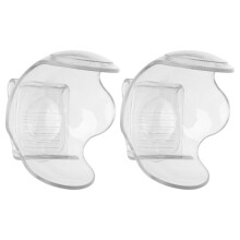6Pièces Clip Tennis Portable Transparent Porte- Résistant