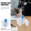 4Ensembles Coupes Doseuses Silicone Colorées Outils Mélange Époxy DIY 4
