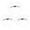 3Ensembles Outils Blancs Planches Acryliques Pour Sacs Faits Main 1