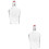 2Pièces Bouteille En Verre Transparent Couvercle Pour Bar 8