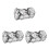 3Pièces Filet De Trapèze Pliable Noir Pour Crustacés 7