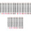 36Pièces Crayons Lip Liner Waterproof Pour Net 3