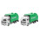 2Pièces Jouets Tirés Vert Alliage Enfant Stimulation Éducative 2