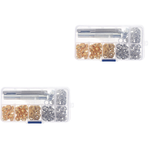 200Ensembles Kit Fixation Boutons Pour Couture Rideaux DIY 2
