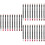 36Pièces Crayons Lip Liner Waterproof Pour Net 6