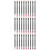 36Pièces Crayons Lip Liner Waterproof Pour Net 8