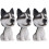 3Pièces Accessoires Chien Cartoon Et Durable 4