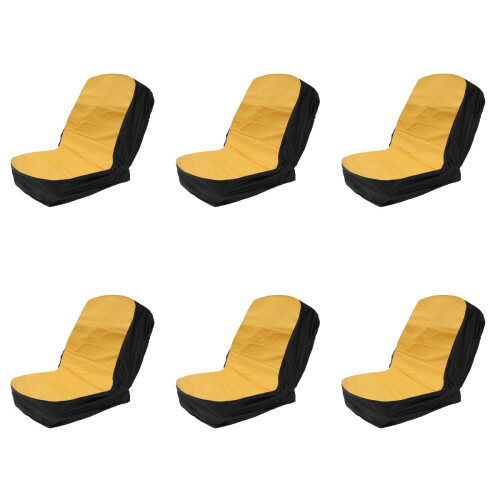6Pièces Housse Protectrice Pour Siège Usage Polyvalent 2
