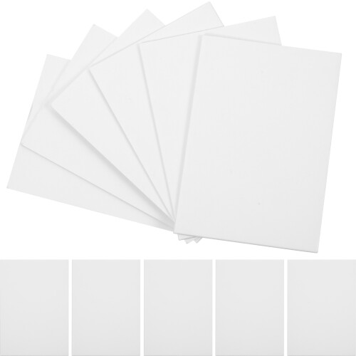 150Pièces Cartes Rigides Blanches Epaises Protectrices Pour Jeux 2