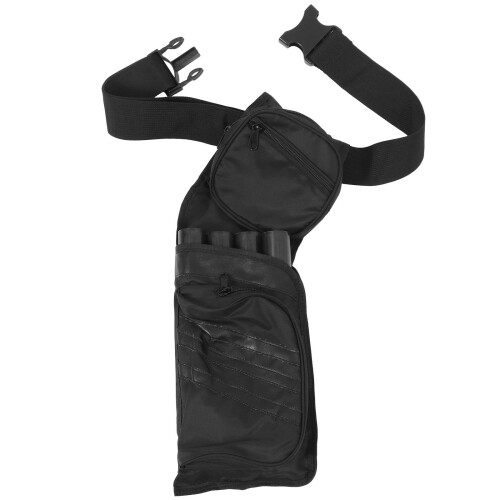 2Pièces Pochette Flèches Noire, Résistante PVC, Poche Taille Pour Arc 2