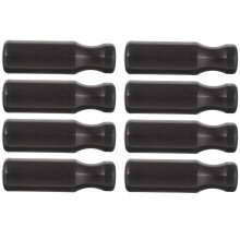 24Pièces Poignées Pour Baby-Foot Noires Ergonomiques Pour Entraînement