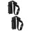 2Pièces Pochette Flèches Noire, Résistante PVC, Poche Taille Pour Arc 9