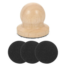 2Ensembles À Ongles Chiot Bois Beige Portable Accessoire Maniable