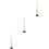 3Sets Wit Plastic Racket Grip Voor Badminton En Tennis 8