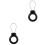 2Pièces Cache Tracer Robuste Pièce Acier Inoxydable Noir Usage Extérieur 5