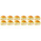 12Pièces Artificiel PU Orange Accessoire Simulation 6