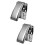 2Pièces Pince Queue Poisson Multifonction Grip Sécurisé Argent 9