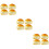 12Pièces Artificiel PU Orange Accessoire Simulation 11