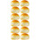 12Pièces Artificiel PU Orange Accessoire Simulation 10