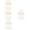 8Pièces Protection Plastique Casquette Poncho 9