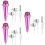 3Pièces Petit Microphone Portable Pour Maison Multi-Usage Coloré 7