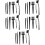 5Ensembles Brosse De Nettoyage Clavier Durable Noir Usage Domestique 7