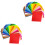 80Pcs DIY Felt Cloth Sheets Assorted Colors for Crafting and Patchwork 5
