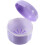 2Pcs Lightweight PP Retainer Container Purple Household Denture Case 3